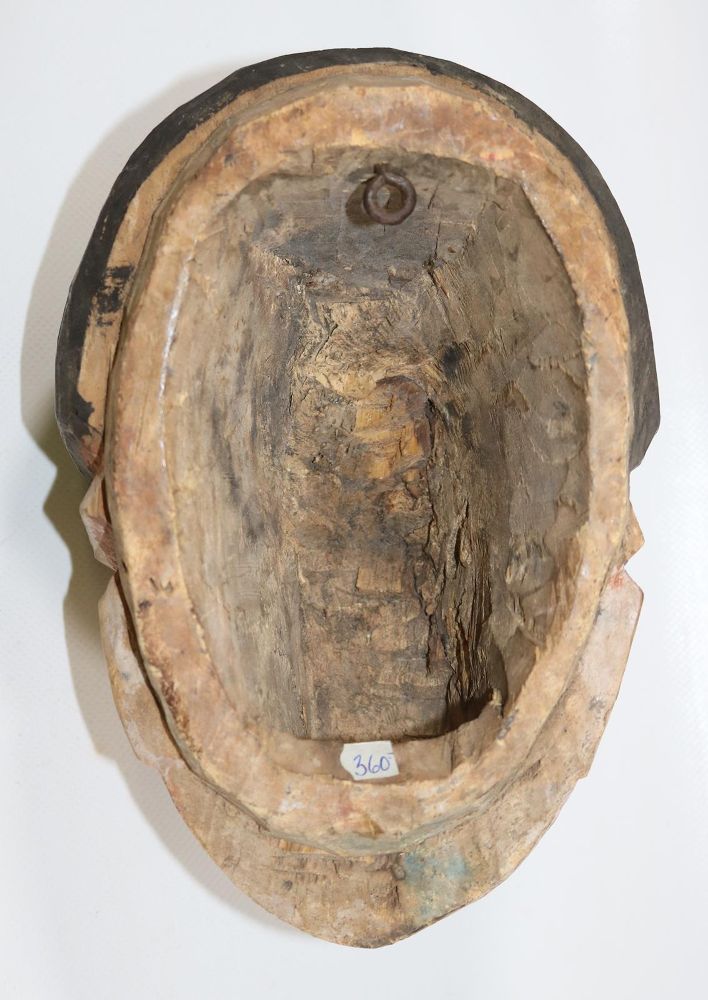 Große Abbildung Nr.3: 130-2632 Alte Maske: (Afrika, Masken)