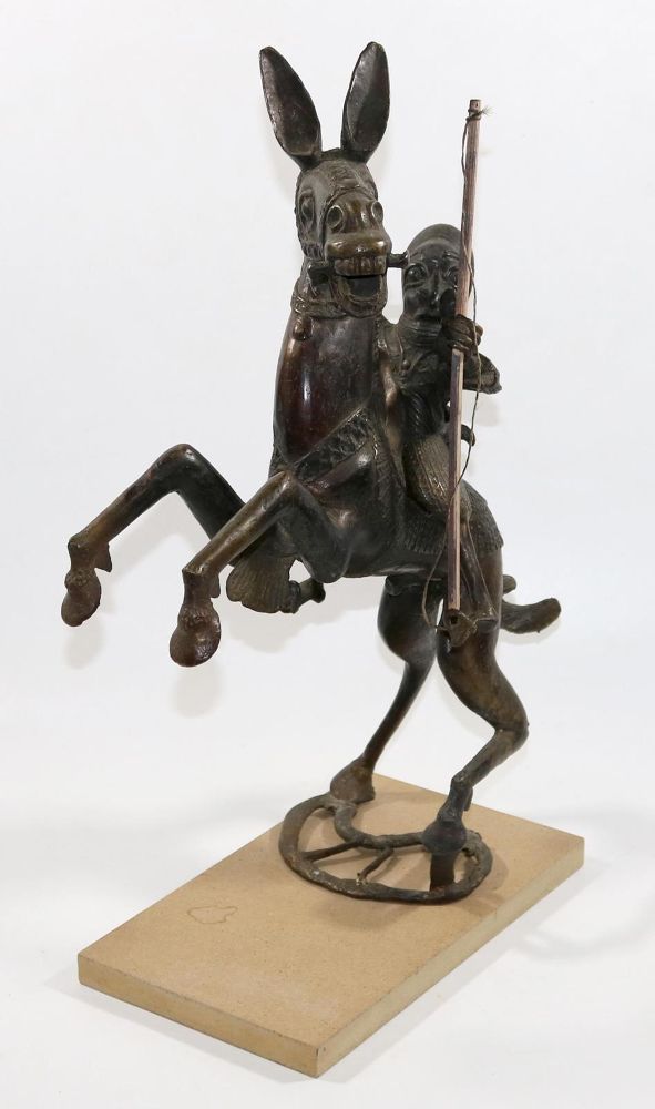 Große Abbildung Nr.2: 130-2644 Reiter Bronze: (Afrika)