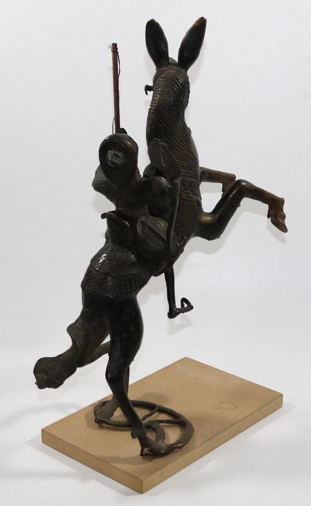 Große Abbildung Nr.3: 130-2644 Reiter Bronze: (Afrika)