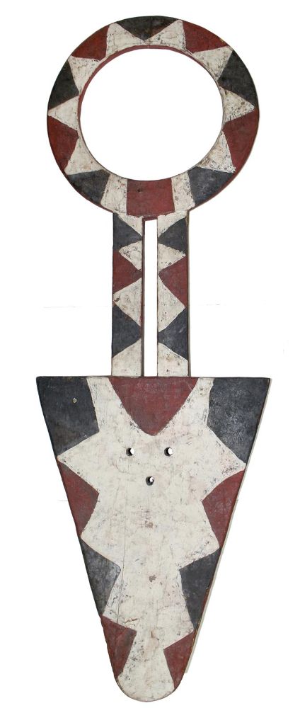 Große Abbildung Nr.1: 130-2655 Nafana Ashanti.: (Afrika, Sammlung Wolfgang Nerlich, Masken)