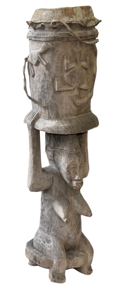 Große Abbildung Nr.1: 130-2659 Trommel der Dogon: (Afrika)