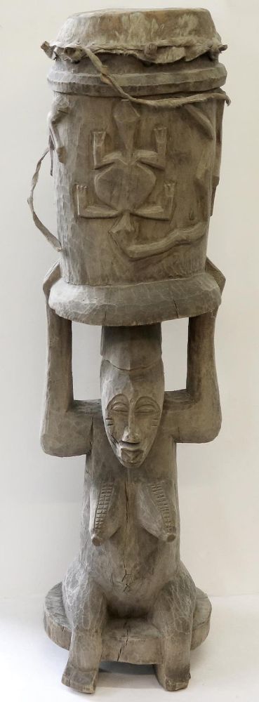 Große Abbildung Nr.2: 130-2659 Trommel der Dogon: (Afrika)
