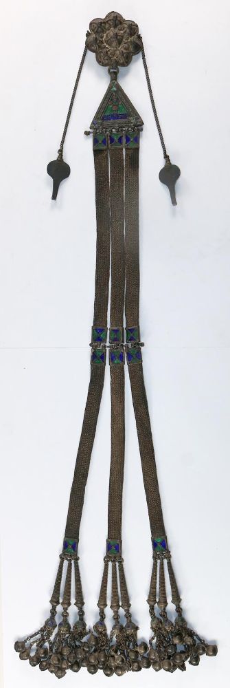 Große Abbildung Nr.1: 130-2684 Kleidungsbesatz,: (Asiatika, Schmuck)