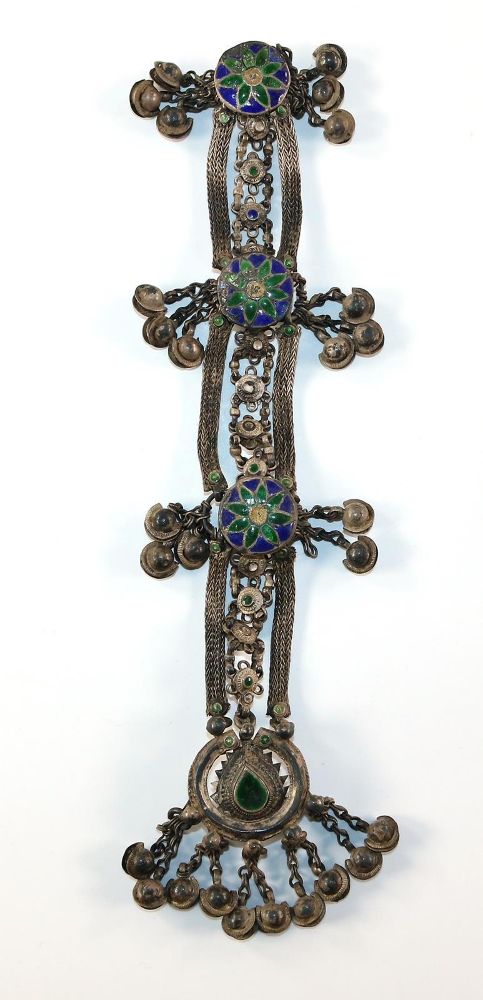 Große Abbildung Nr.2: 130-2684 Kleidungsbesatz,: (Asiatika, Schmuck)