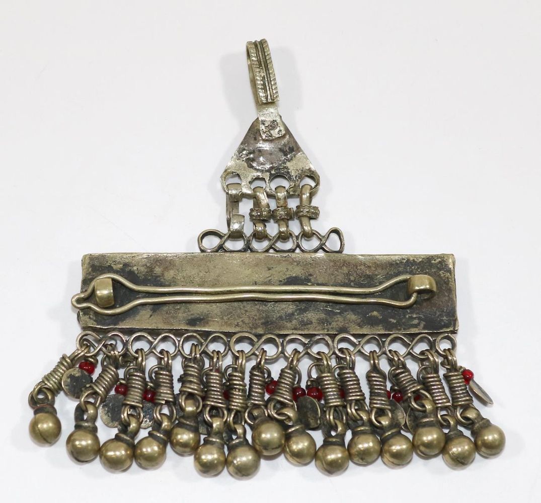 Große Abbildung Nr.2: 130-2685 Silberanhänger Afghanistan: (Asiatika, Schmuck)