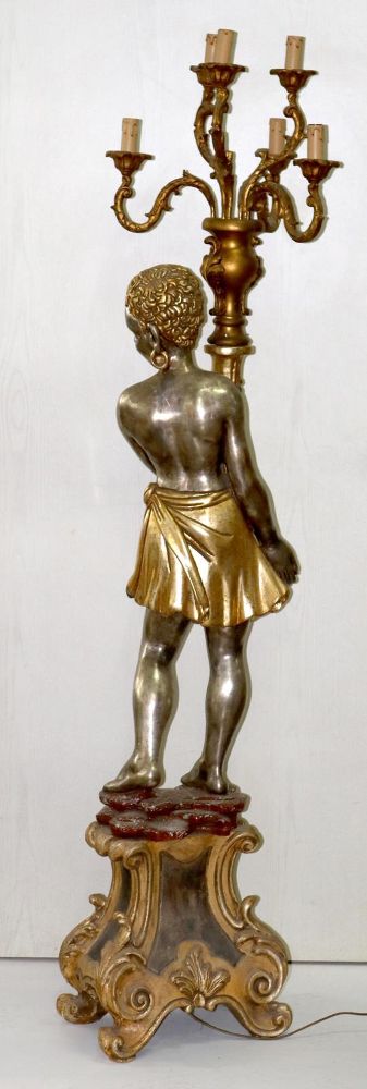 Große Abbildung Nr.3: 130-2699 Mohrenlampe: (Möbel, Lampen)