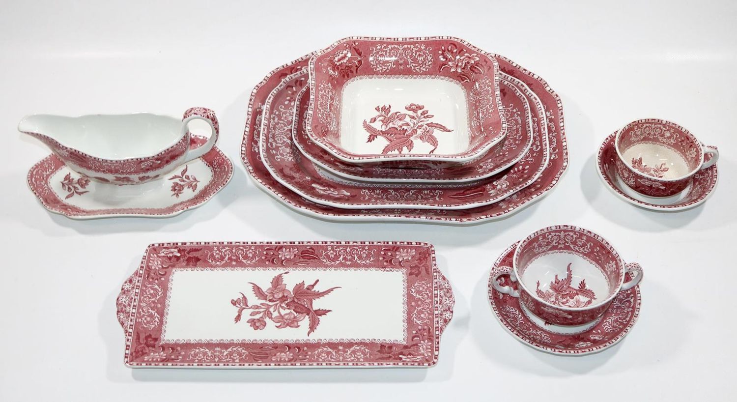 Große Abbildung Nr.1: 130-2725 Spode Pink Camilla.: (Porzellan u. Keramik)