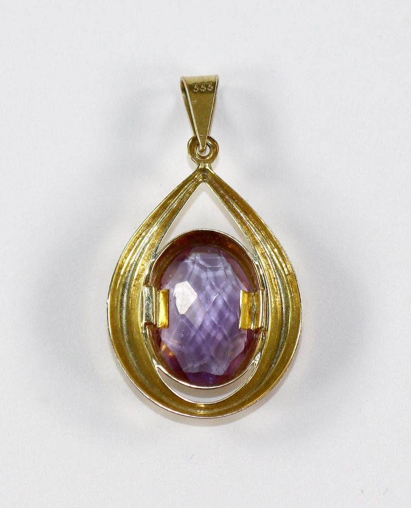 Große Abbildung Nr.2: 130-2726 Amethystanhänger: (Schmuck, Anhänger)