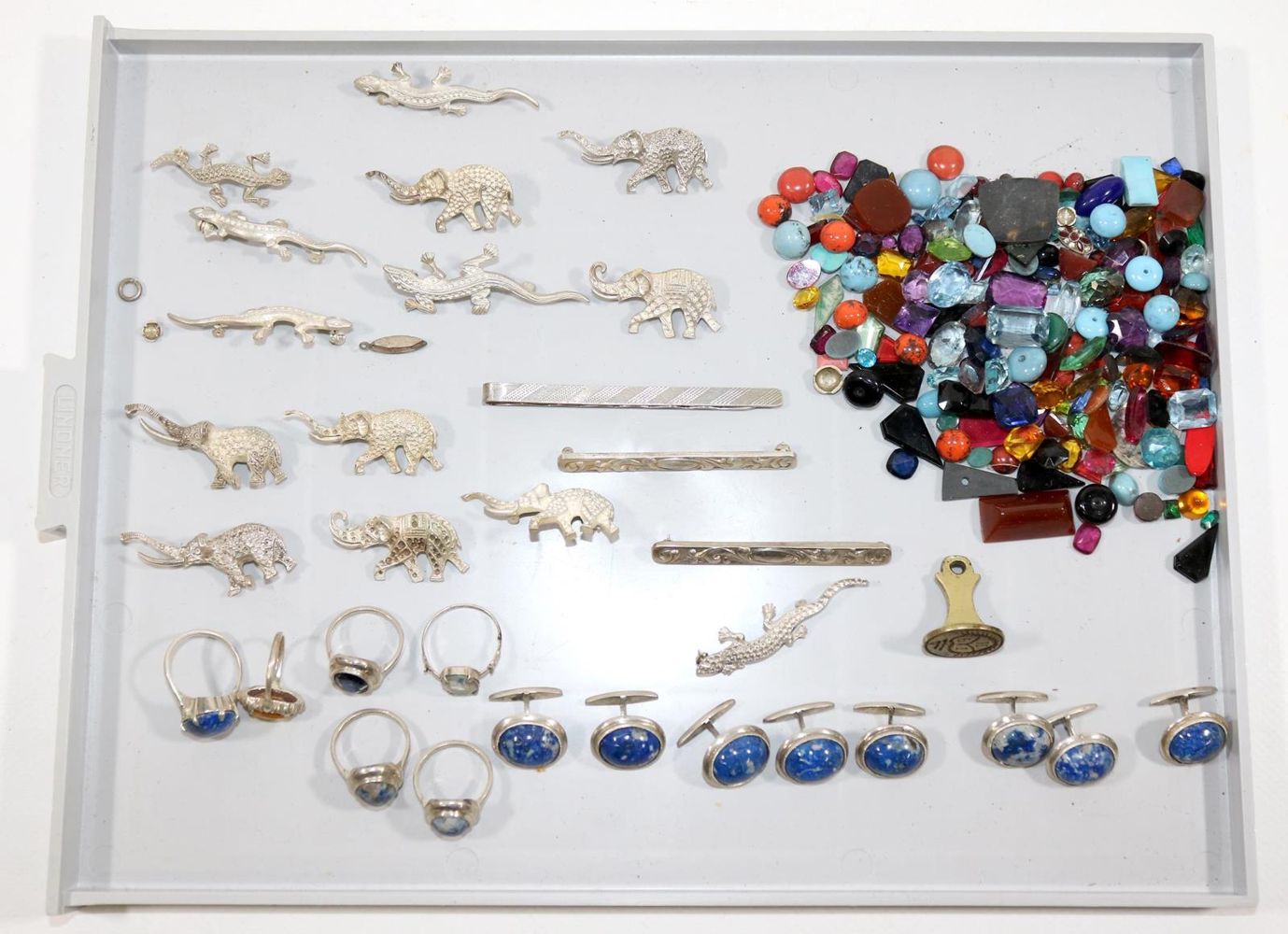 Große Abbildung Nr.2: 130-2732 Art Déco Schmucksammlung: (Schmuck)