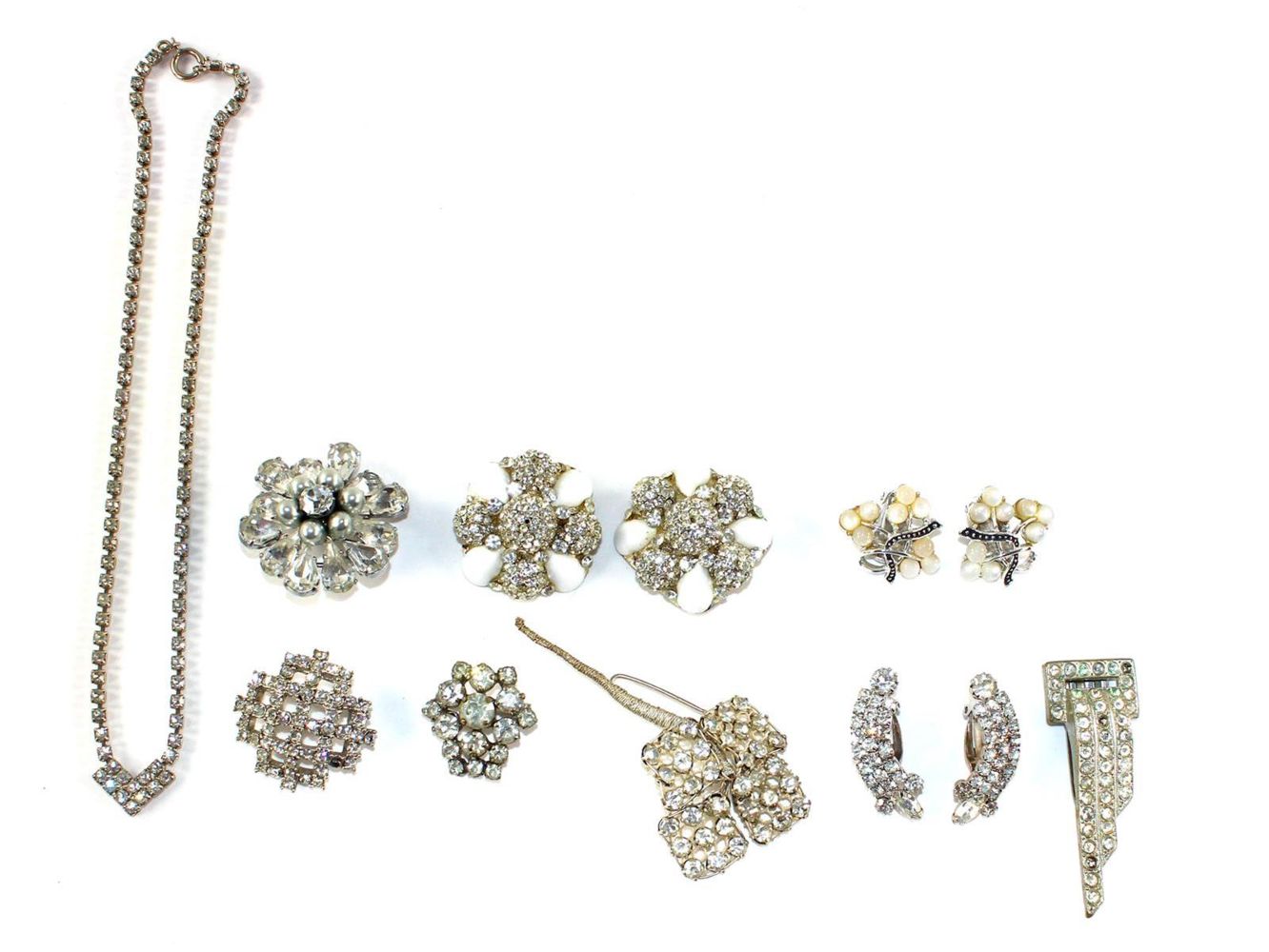 Große Abbildung Nr.1: 130-2748 Strassschmuck: (Schmuck, Modeschmuck)