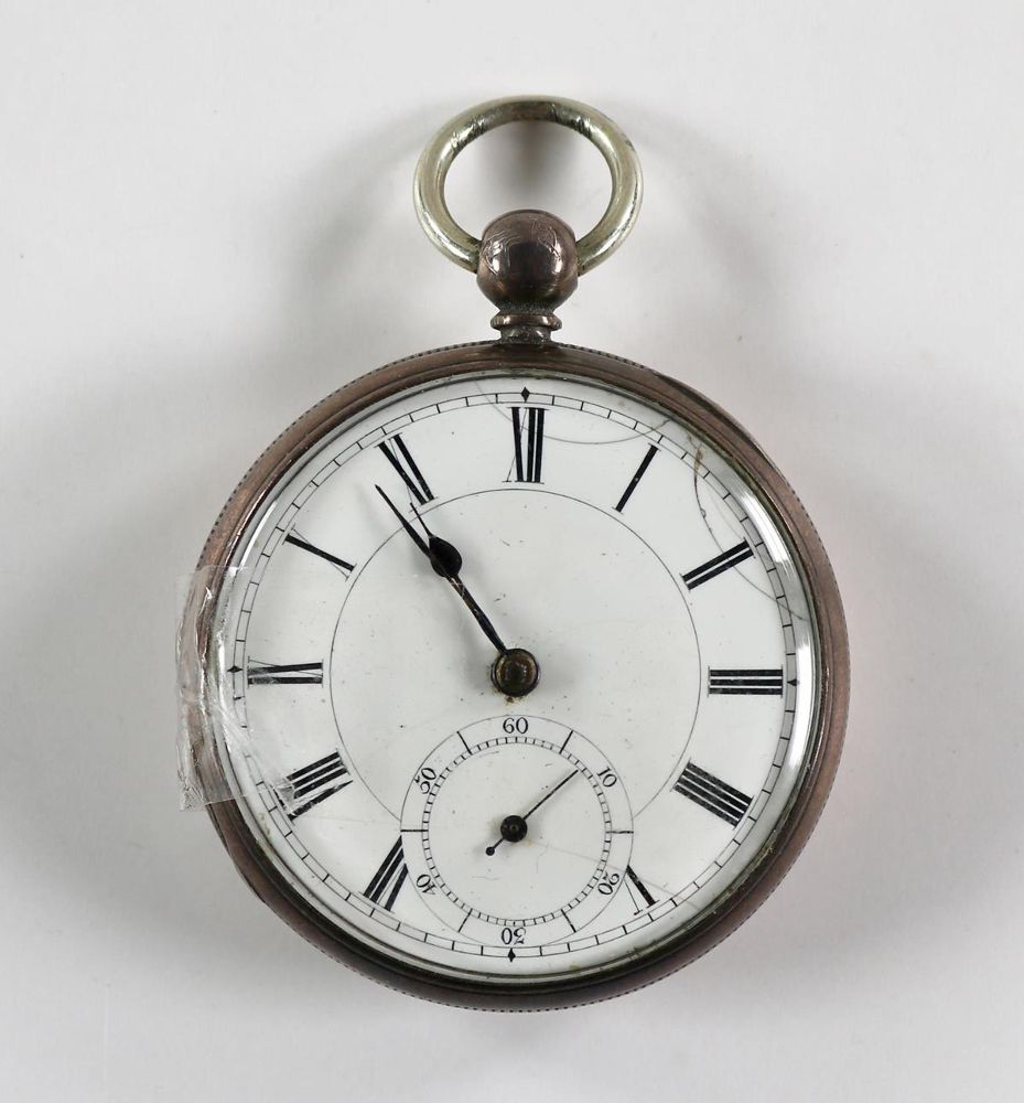 Große Abbildung Nr.1: 130-2808 Taschenuhr England 1866.: (Uhren, Taschenuhren)