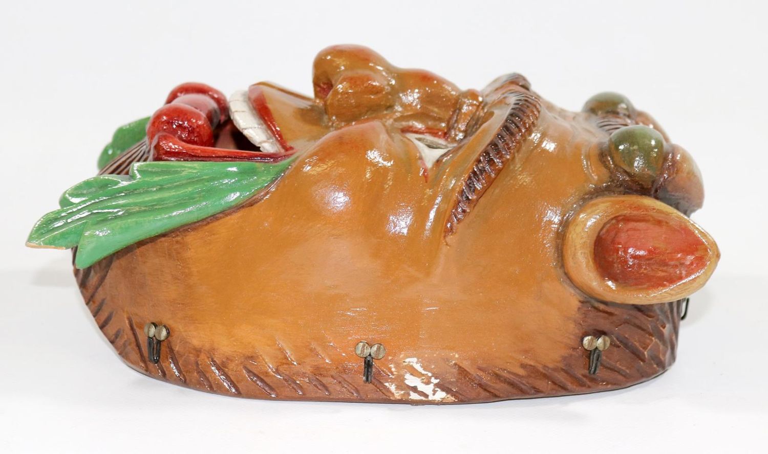Große Abbildung Nr.2: 130-2814 Larve, Fasnachtsmaske: (Volkskunst, Fasnacht)