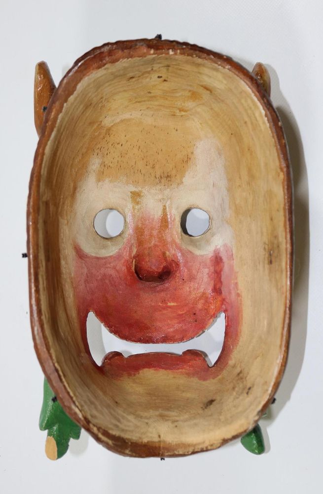 Große Abbildung Nr.3: 130-2814 Larve, Fasnachtsmaske: (Volkskunst, Fasnacht)