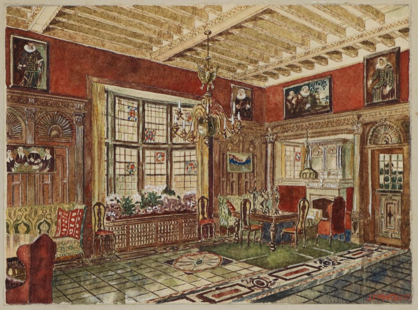 Große Abbildung Nr.1: 130-2874 Hantschel, Johann.: (Varia, Architektur)