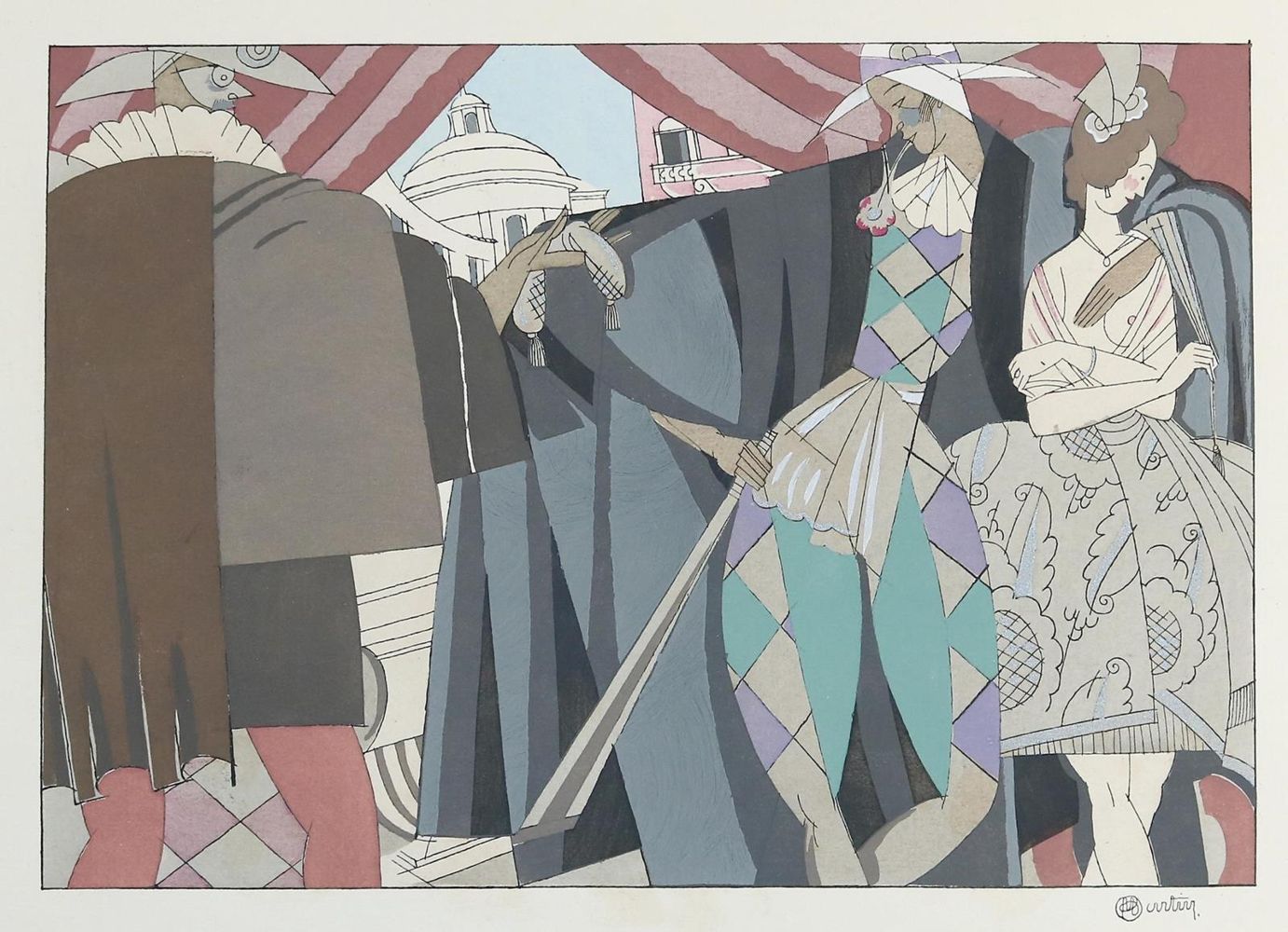 Große Abbildung Nr.1: 130-2875 Martin, Charles.: (Varia, Art Deco)