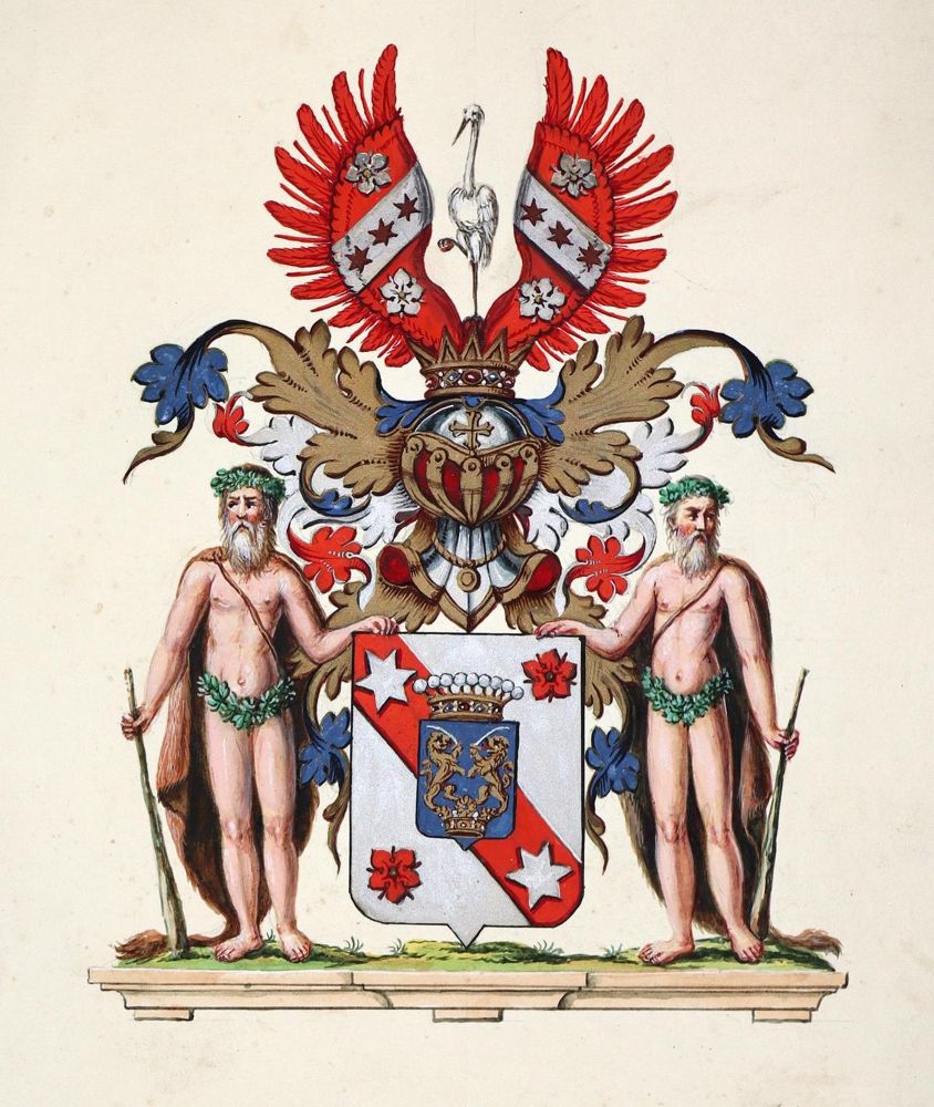 Große Abbildung Nr.3: 130-2915 Wappen.: (Varia, Genealogie und Heraldik)