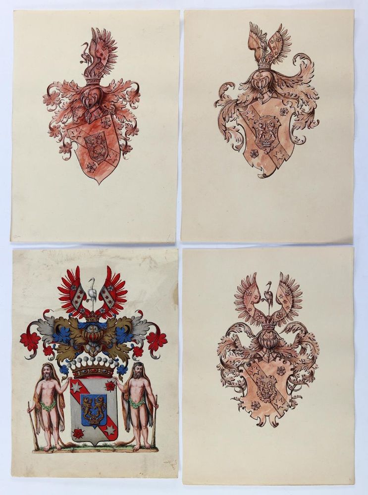 Große Abbildung Nr.5: 130-2915 Wappen.: (Varia, Genealogie und Heraldik)
