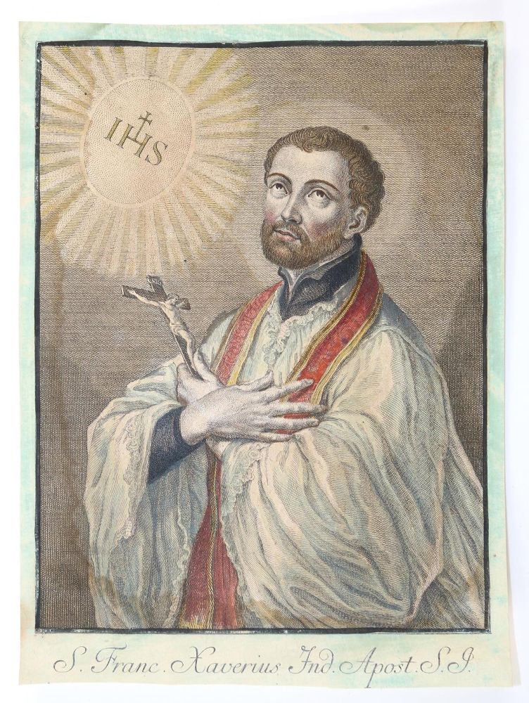 Große Abbildung Nr.1: 130-2917 Franz Xaver.: (Varia, Heiligenleben)