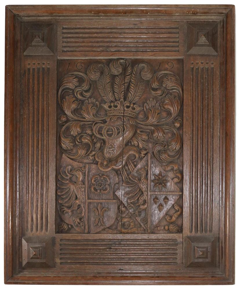 Große Abbildung Nr.1: 130-2918 Wappenplatte.: (Varia, Heraldik)