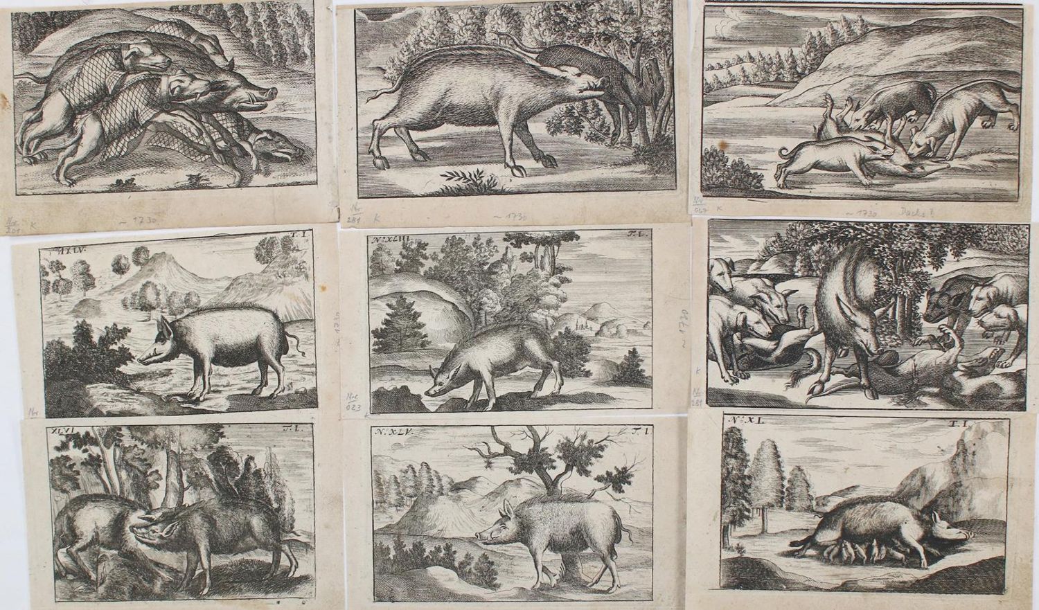 Große Abbildung Nr.2: 130-2922 Sammlung: (Varia, Jagd)