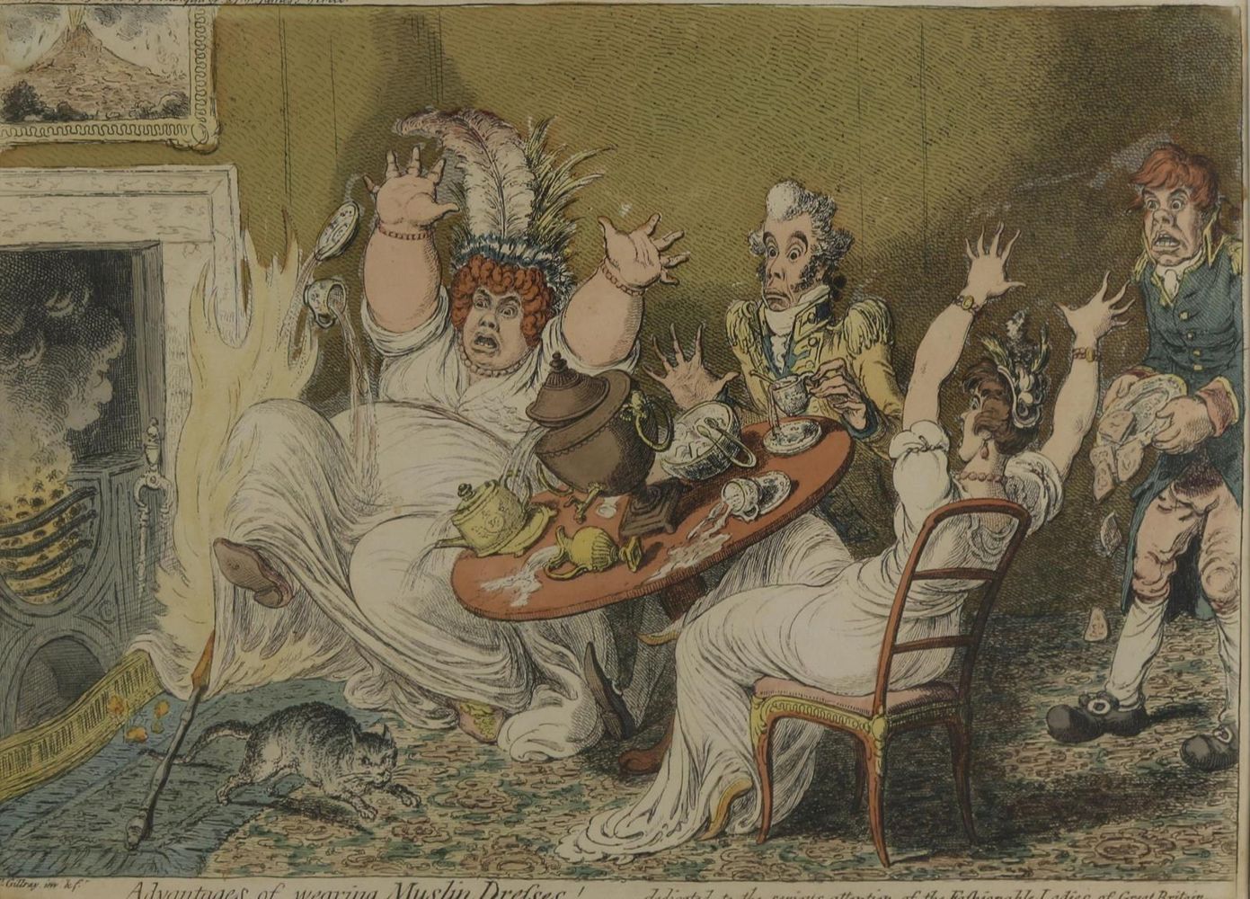 Große Abbildung Nr.1: 130-2925 Gillray, James: (Varia, Karikatur)