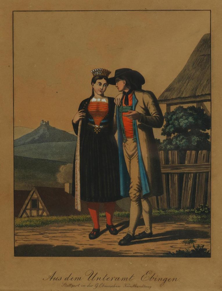 Große Abbildung Nr.5: 130-2969 Württemberg.: (Varia, Mode und Trachten)