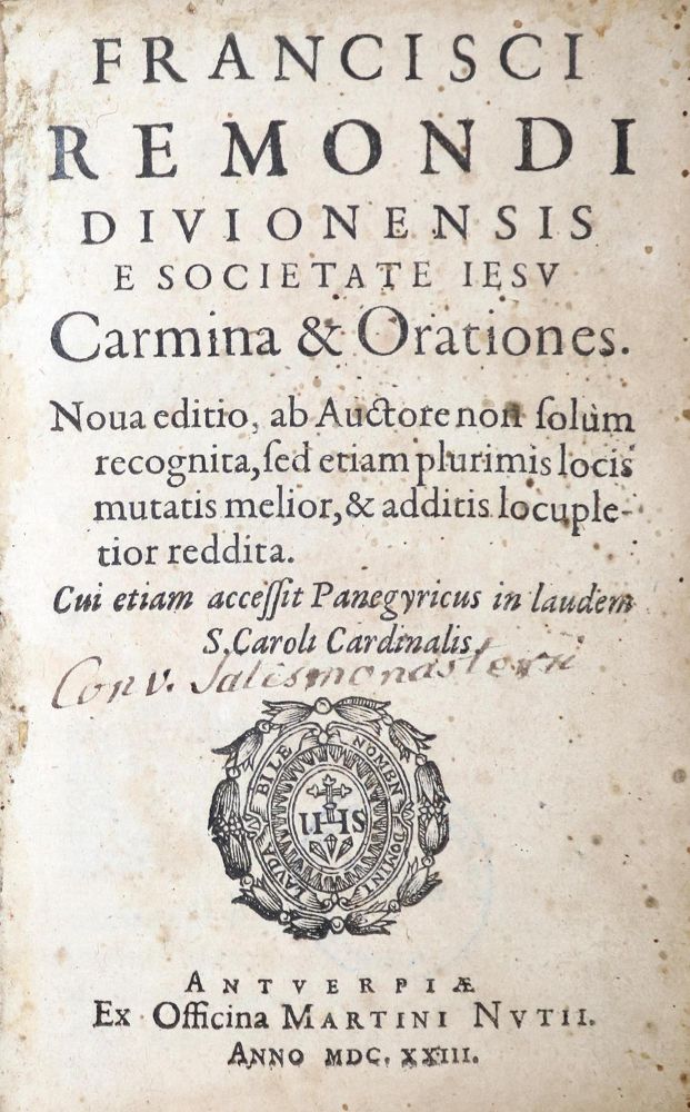 Große Abbildung Nr.1: 130-297 Remond,F.: (Alte Drucke, Handschriften und Theologie)