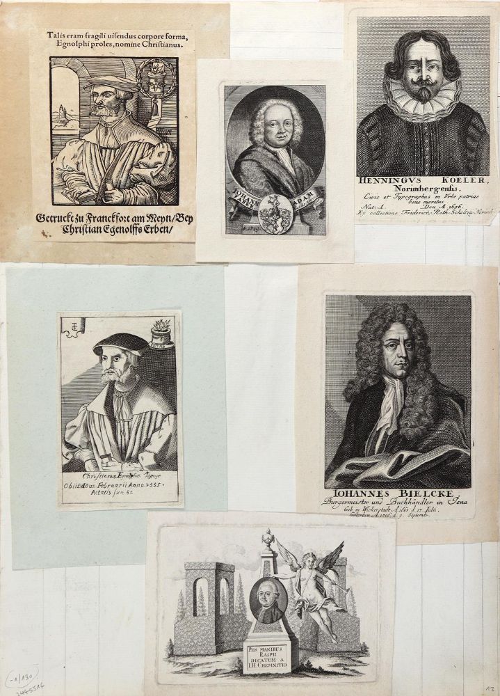 Große Abbildung Nr.2: 130-2979 Sammlung: (Varia, Portrait, Buch)