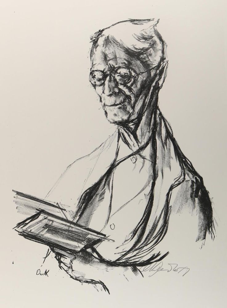 Große Abbildung Nr.1: 130-2980 Kreibich, Oskar: (Varia, Portrait, Hesse)