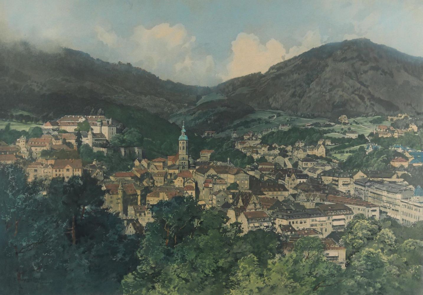 Große Abbildung Nr.1: 130-3029 Baden-Baden.: (Deutschland)