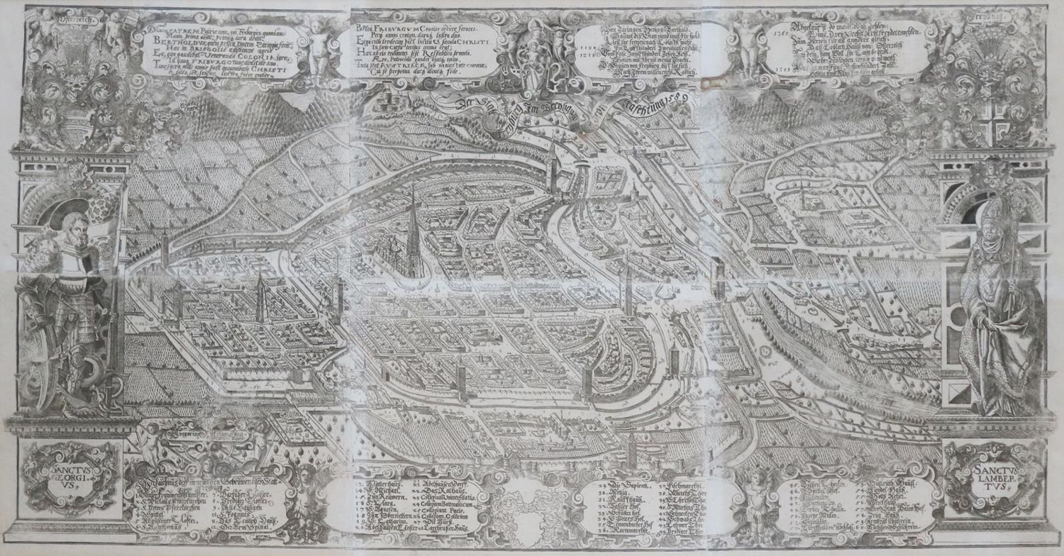 Große Abbildung Nr.1: 130-3089 Freiburg im Breisgau.: (Deutschland)
