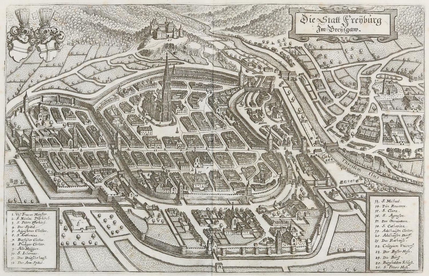 Große Abbildung Nr.1: 130-3091 Freiburg im Breisgau.: (Deutschland)