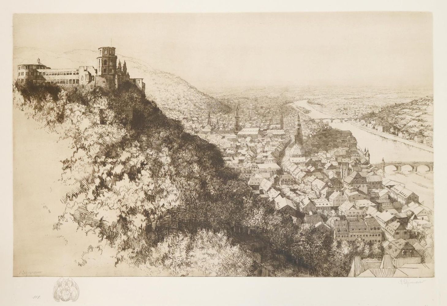 Große Abbildung Nr.1: 130-3096 Heidelberg.: (Deutschland)