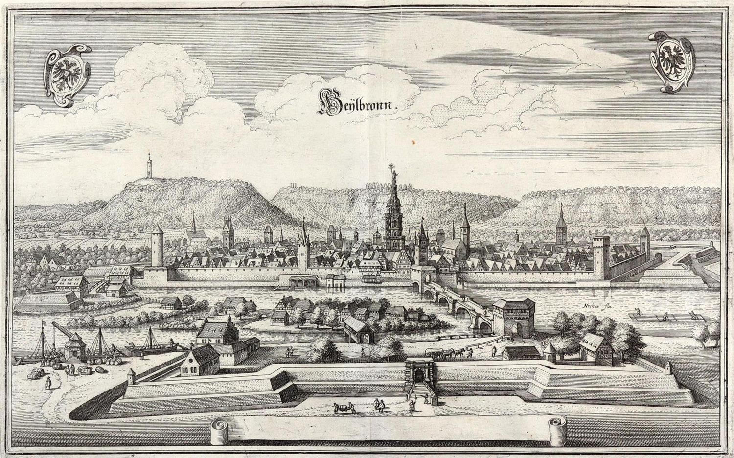 Große Abbildung Nr.1: 130-3099 Heilbronn.: (Deutschland)