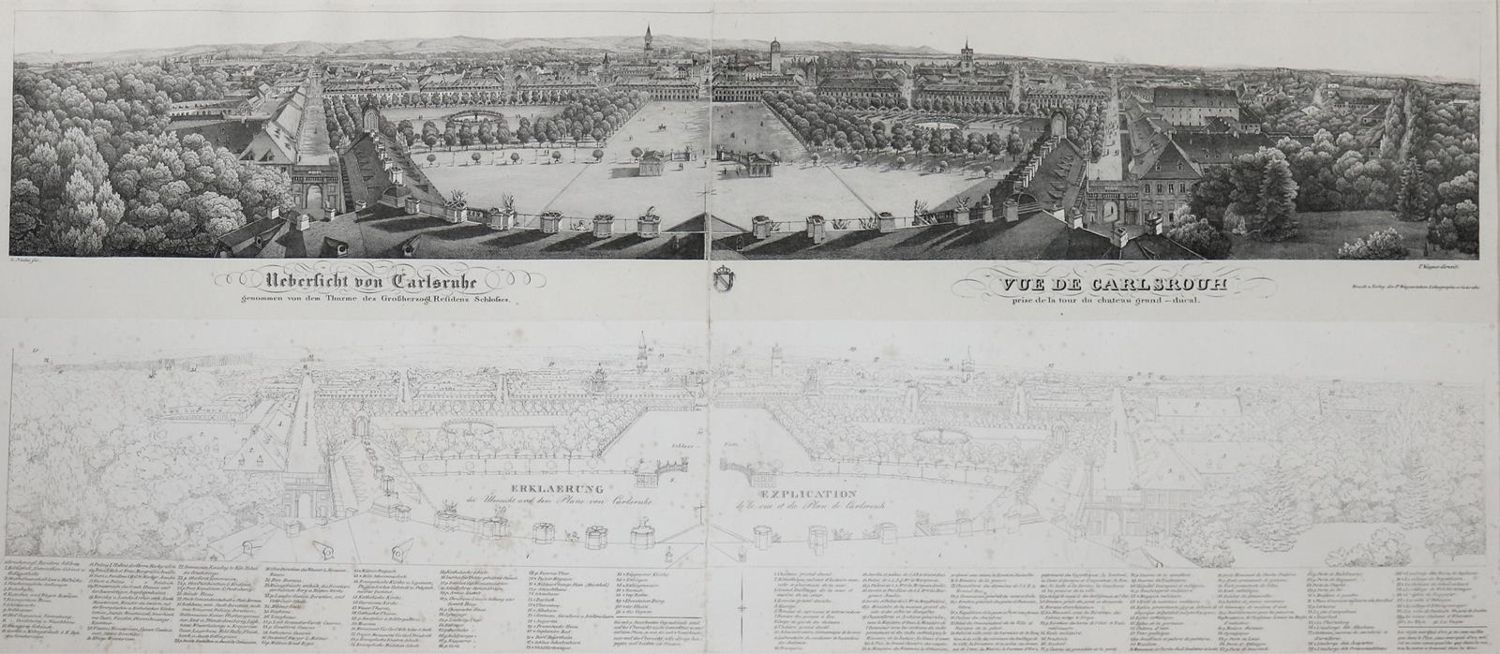 Große Abbildung Nr.1: 130-3111 Karlsruhe.: (Deutschland)