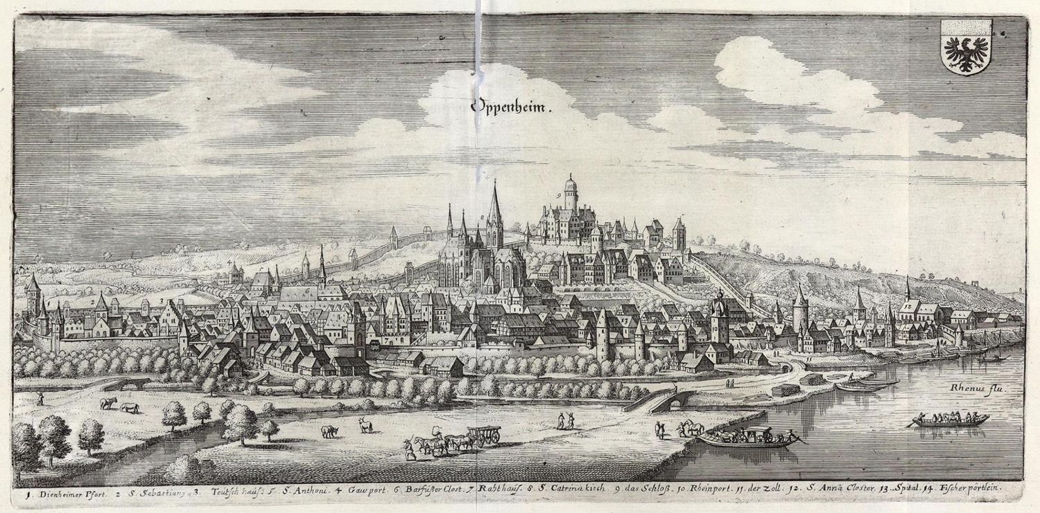 Große Abbildung Nr.1: 130-3142 Oppenheim.: (Deutschland)