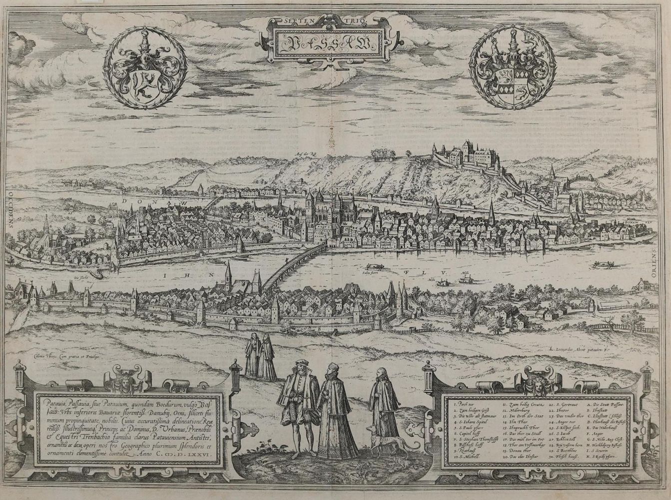 Große Abbildung Nr.1: 130-3144 Passau.: (Deutschland)