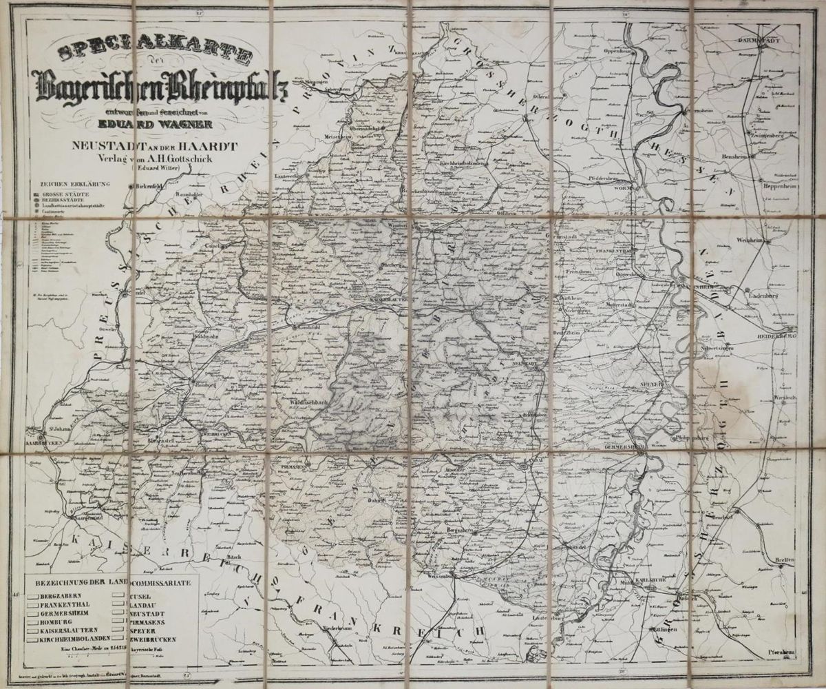 Große Abbildung Nr.1: 130-3147 Rheinpfalz.: (Deutschland, Pfalz)