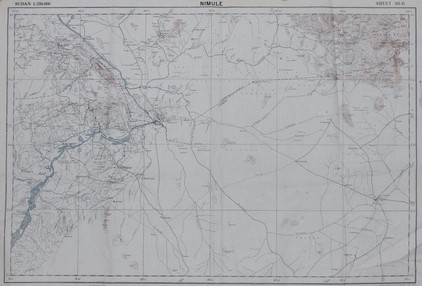 Große Abbildung Nr.1: 130-3200 Sudan.: (Ausland, Afrika)