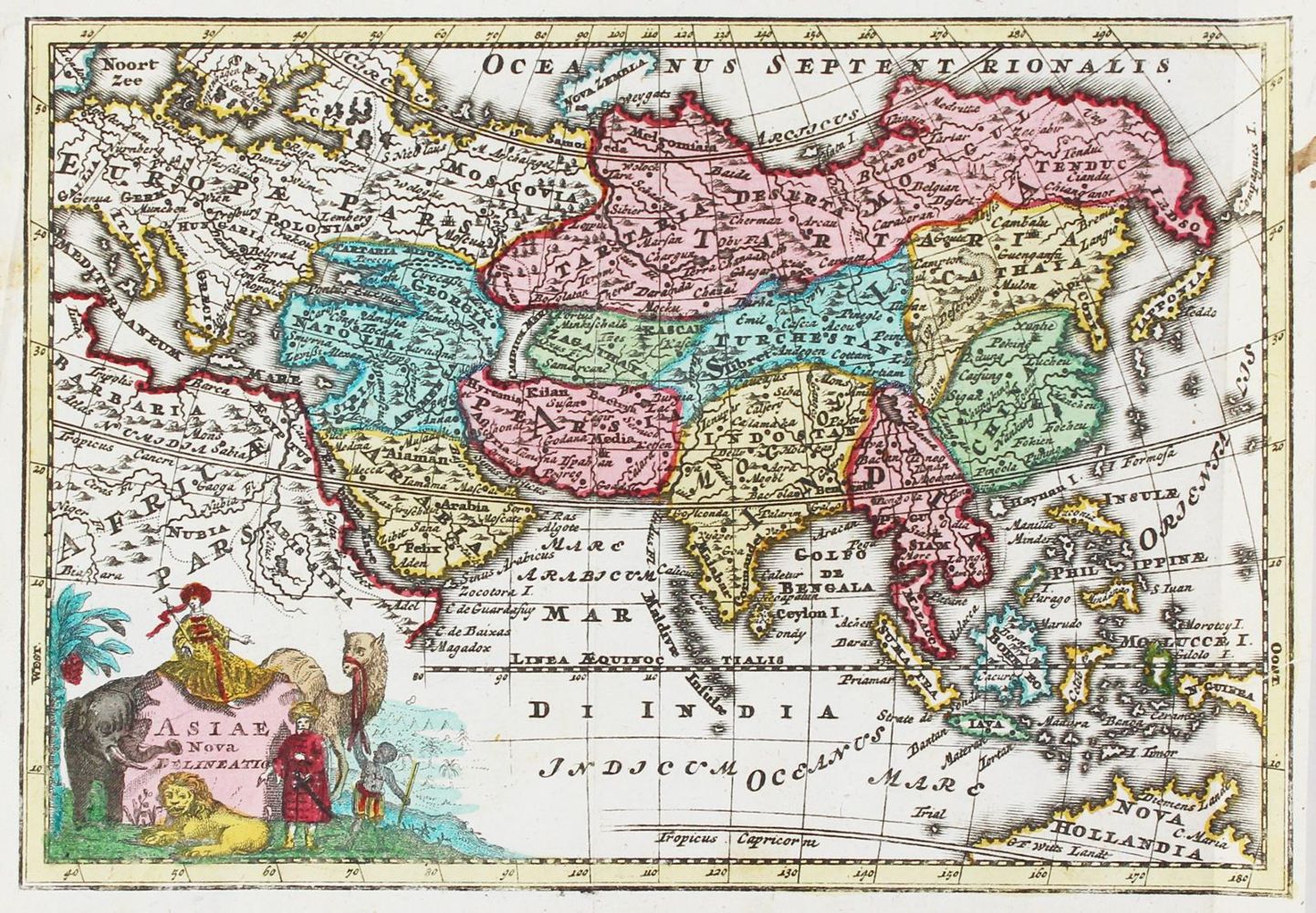 Große Abbildung Nr.1: 130-3205 Asien.: (Ausland, Asien)