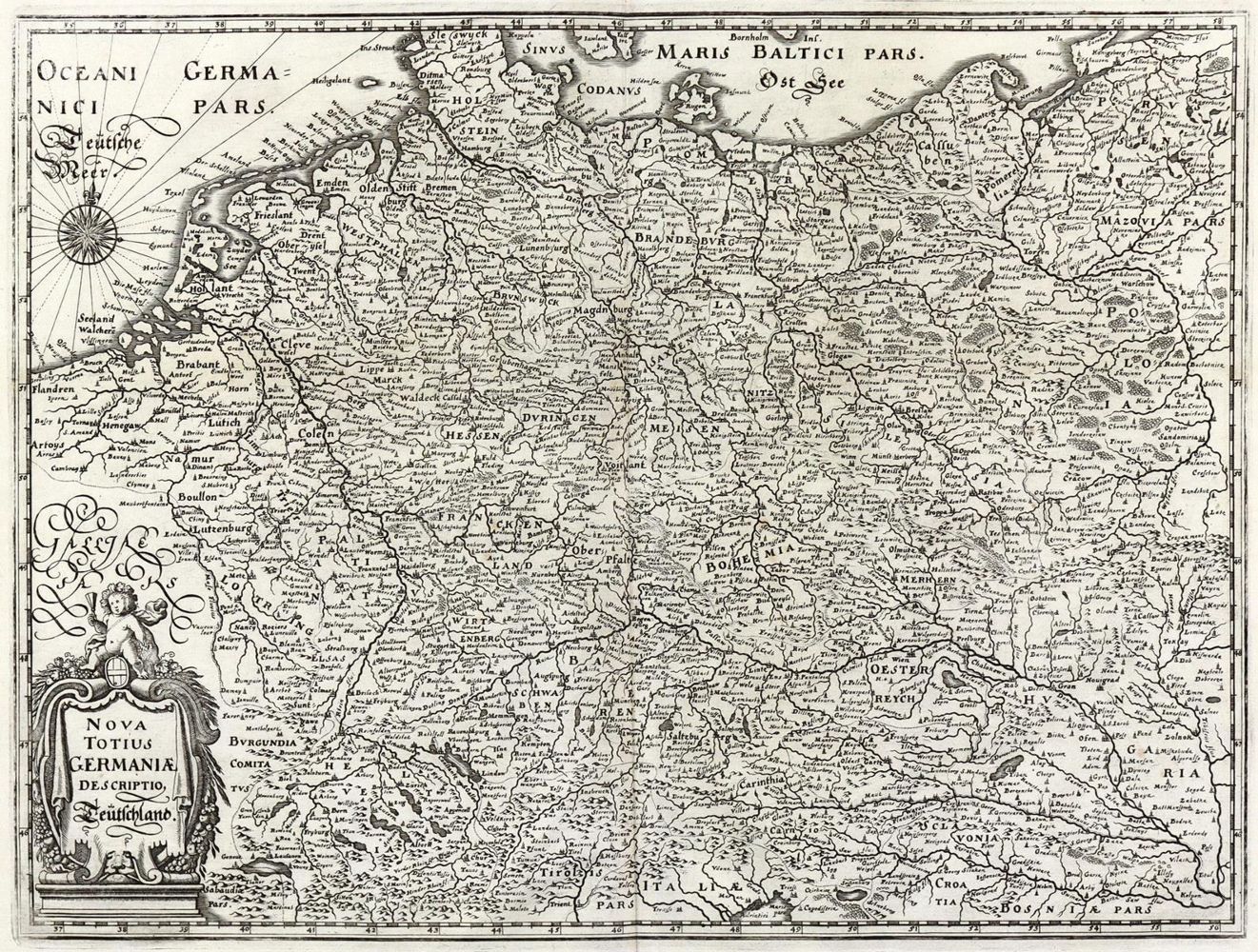 Große Abbildung Nr.1: 130-3245 Mitteleuropa.: (Ausland, Europa)