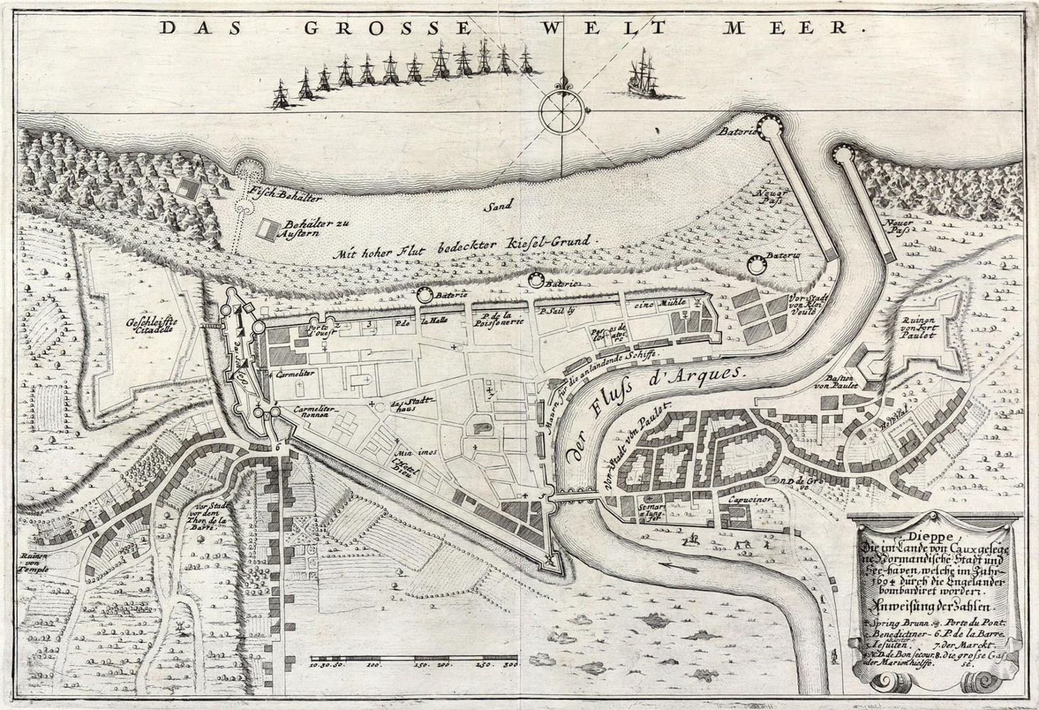 Große Abbildung Nr.1: 130-3248 Dieppe.: (Ausland, Frankreich)
