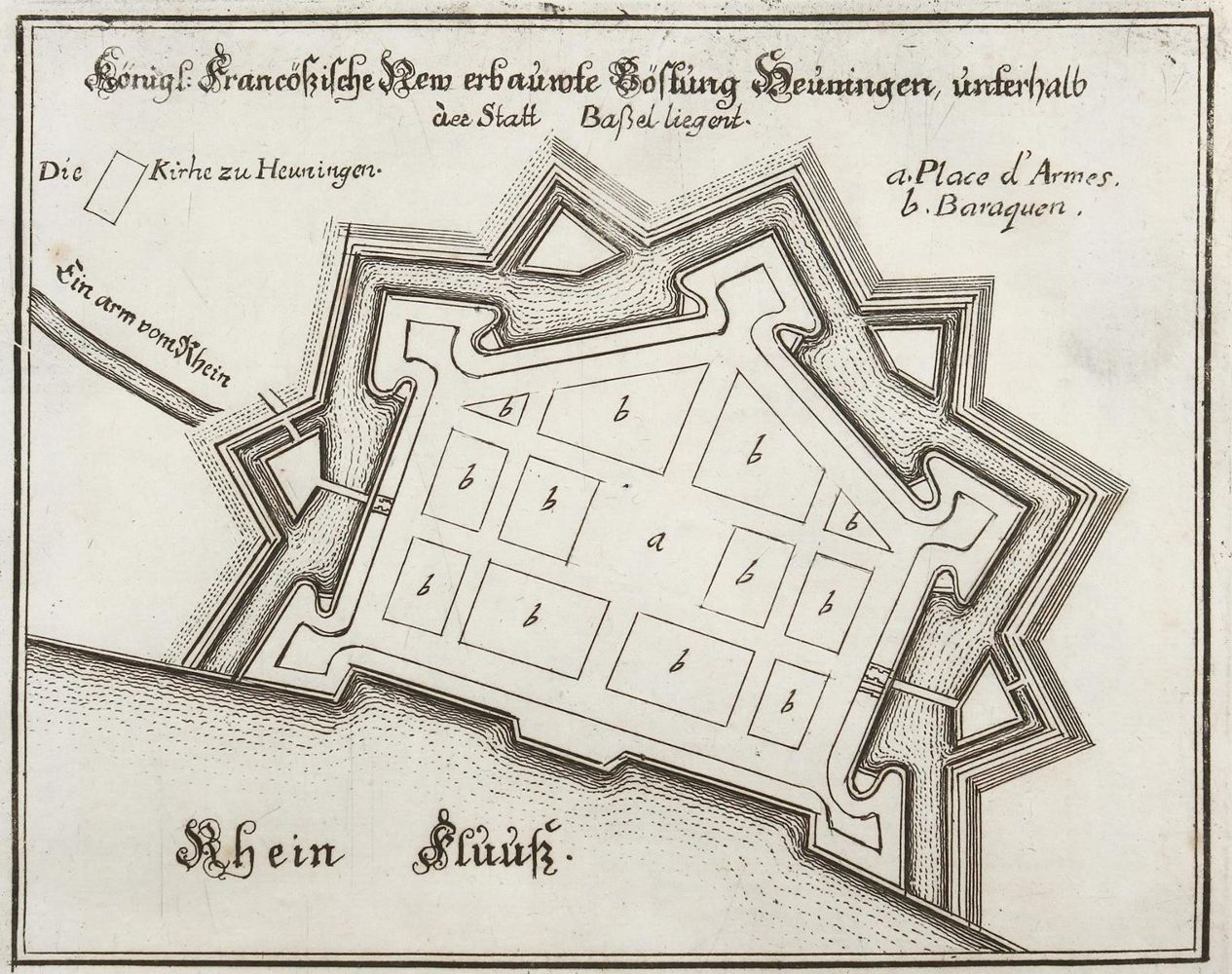 Große Abbildung Nr.1: 130-3255 Huningue (Hüningen).: (Ausland, Frankreich, Elsass)
