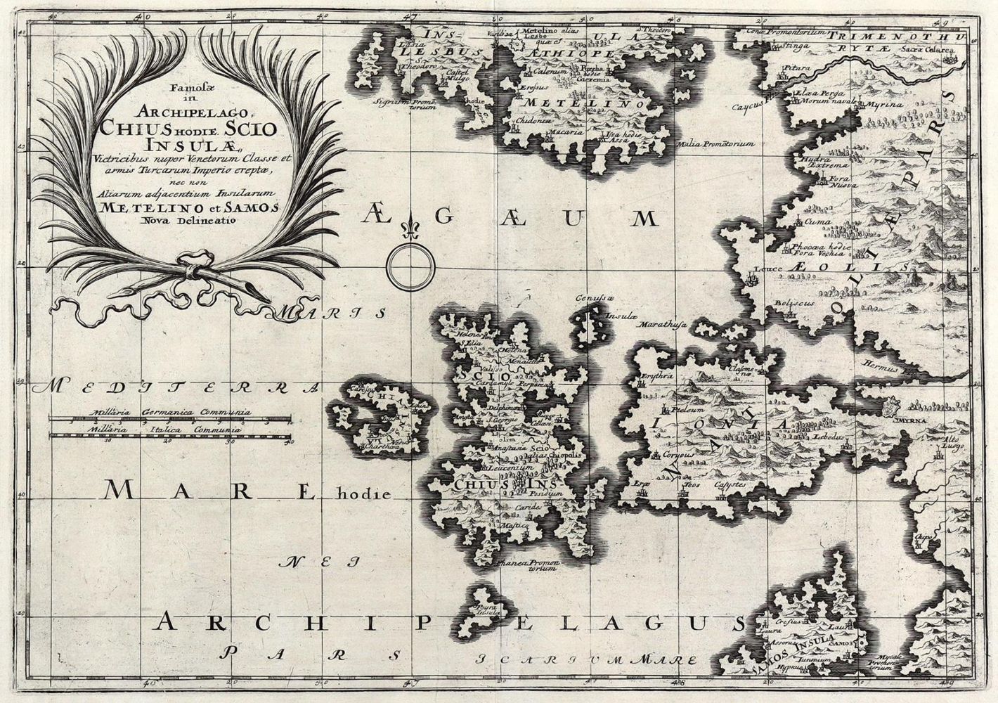 Große Abbildung Nr.1: 130-3283 Nördliche Ägäis.: (Ausland, Griechenland)