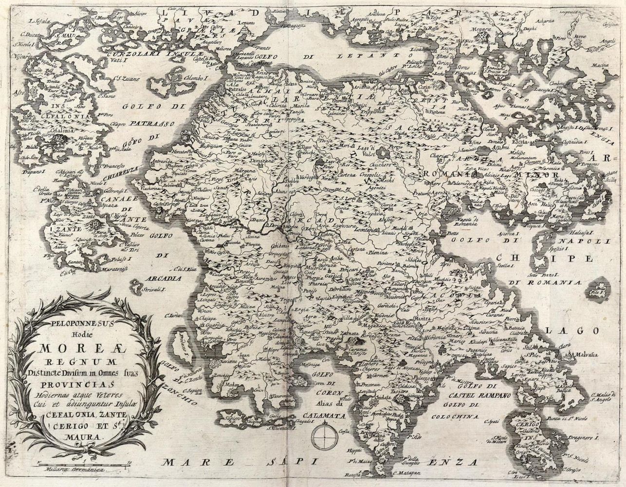 Große Abbildung Nr.1: 130-3284 Peleponnes.: (Ausland, Griechenland)