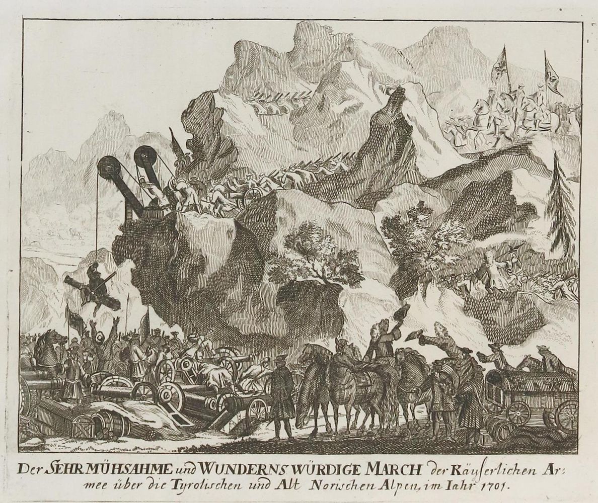 Große Abbildung Nr.2: 130-3301 Alpenüberquerung u. Chiari.: (Ausland, Italien)