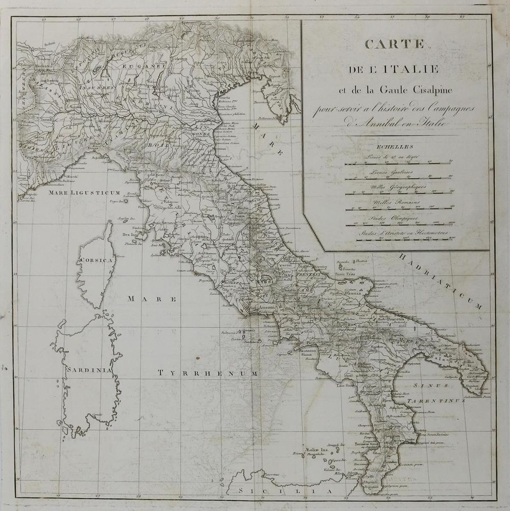 Große Abbildung Nr.4: 130-3304 Carte geografica del territorio: (Ausland, Italien)