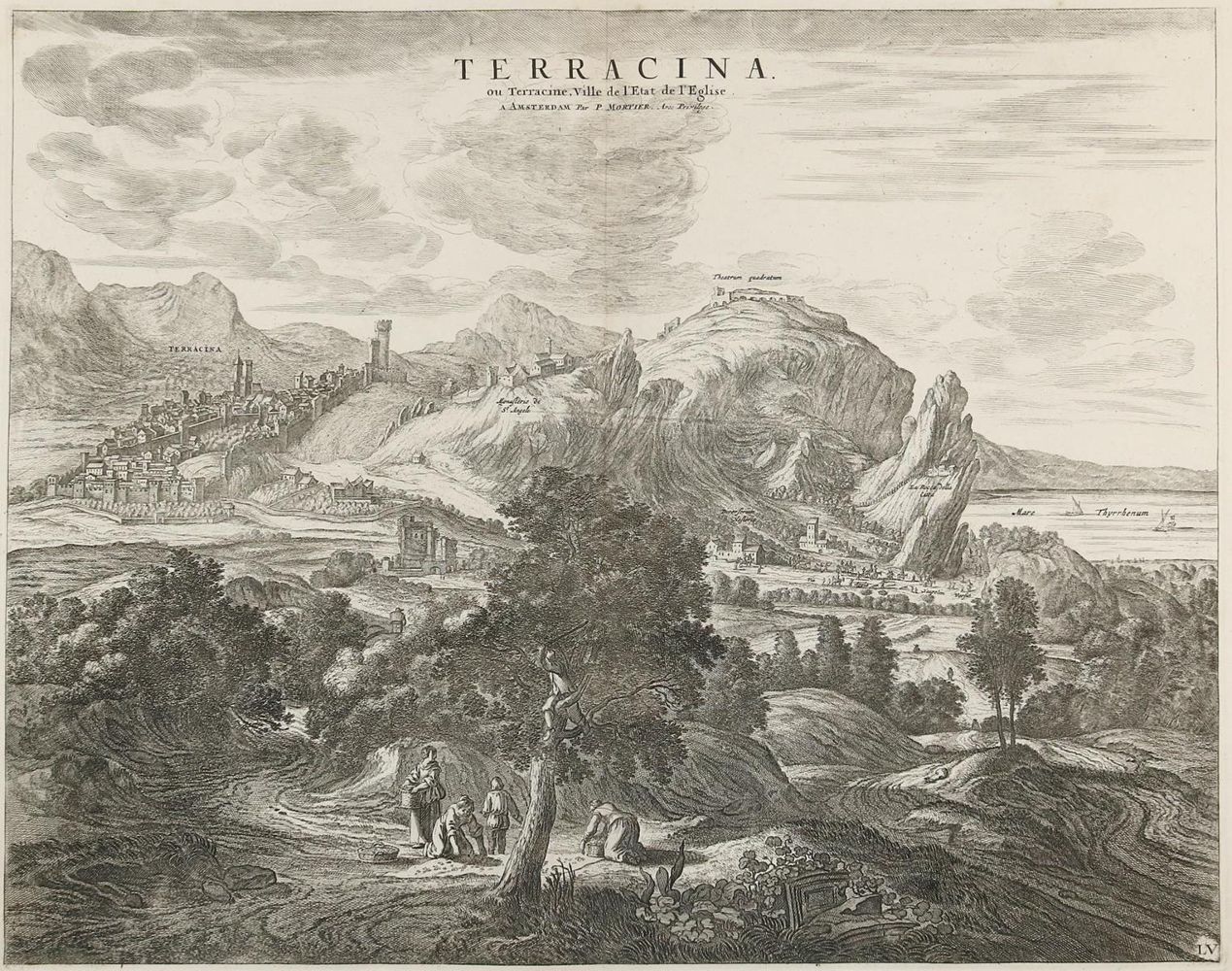 Große Abbildung Nr.1: 130-3330 Terracina.: (Ausland, Italien)