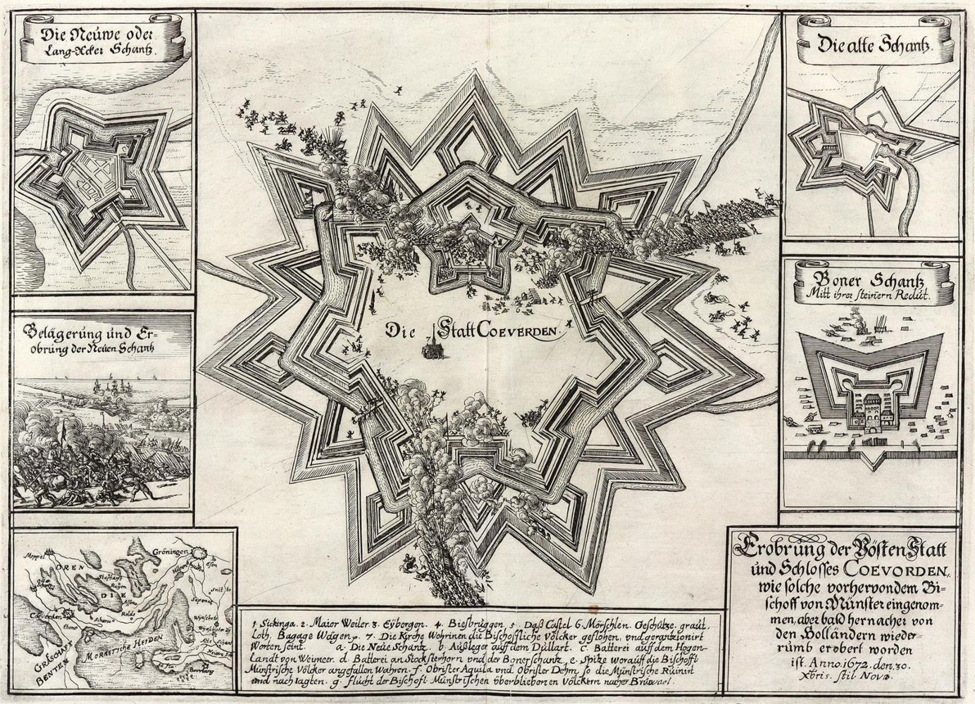 Große Abbildung Nr.1: 130-3349 Coevorden.: (Ausland, Niederlande)