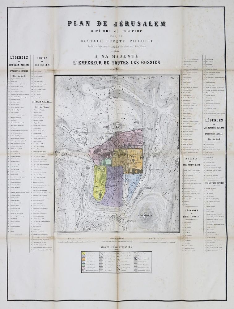 Große Abbildung Nr.1: 130-3377 Jerusalem.: (Ausland, Palästina)